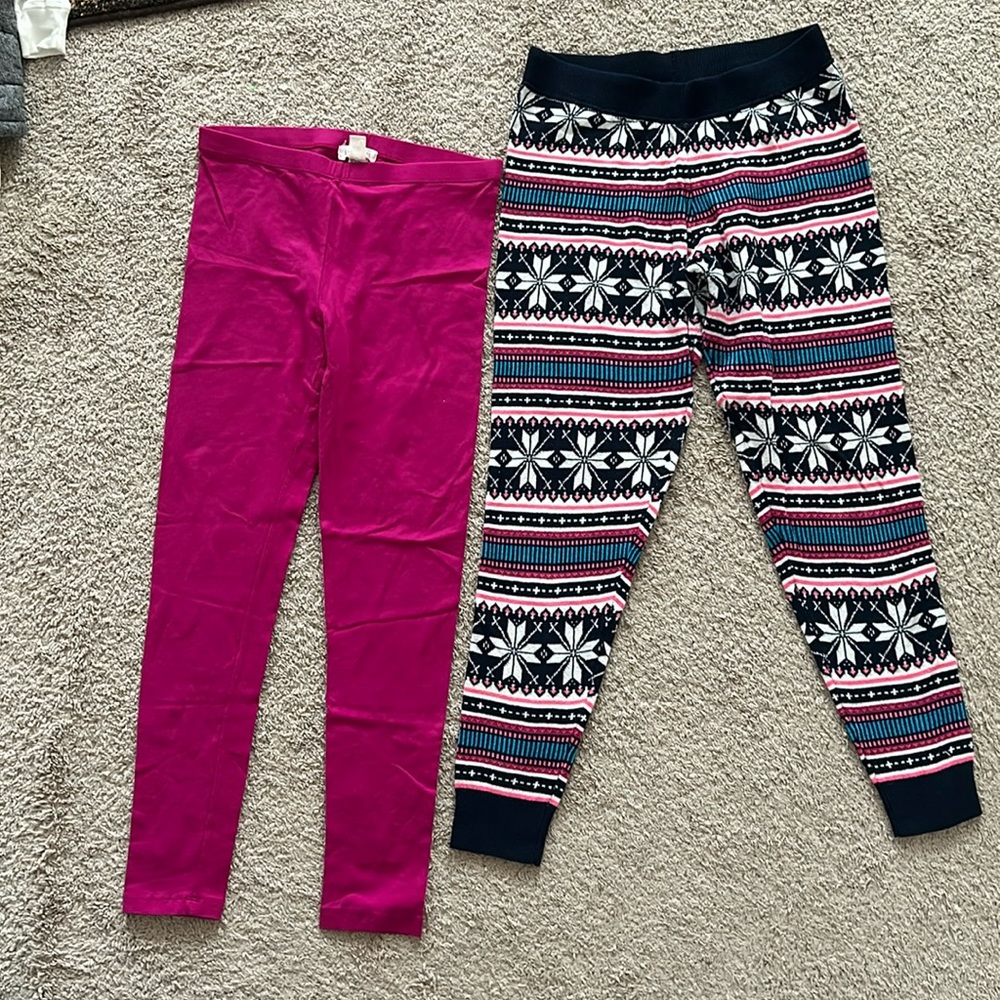 Women’s leggings set, bundle. Size Large